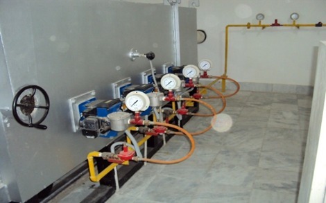 Gas Burners Crematorium