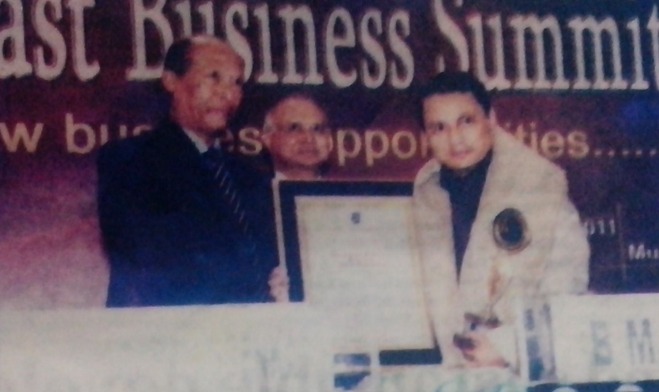 NE Excellency Award Receiving 2010